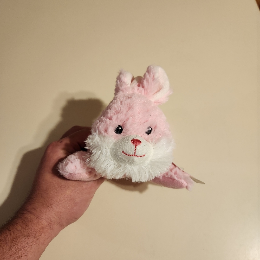 Fuzzy Friends Pink Bunny Stuffed Animal